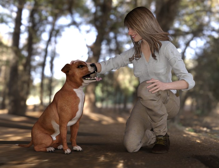 Daz studio puppy play